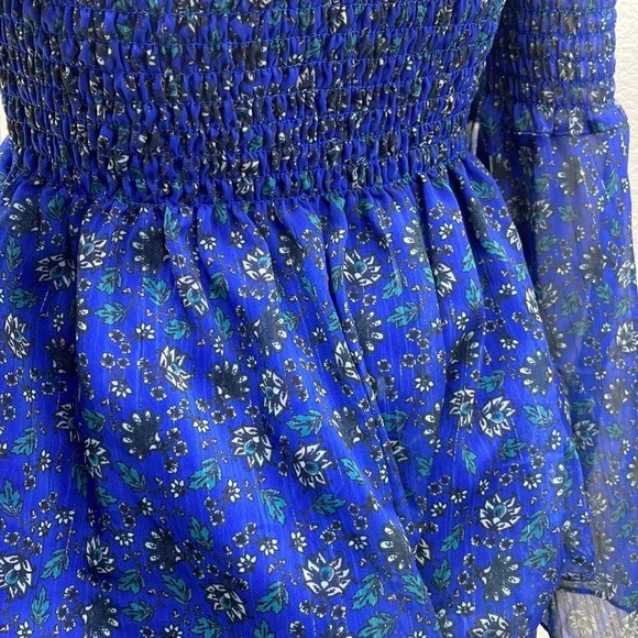 Sam Edelman Blue floral top - Picture 8 of 9